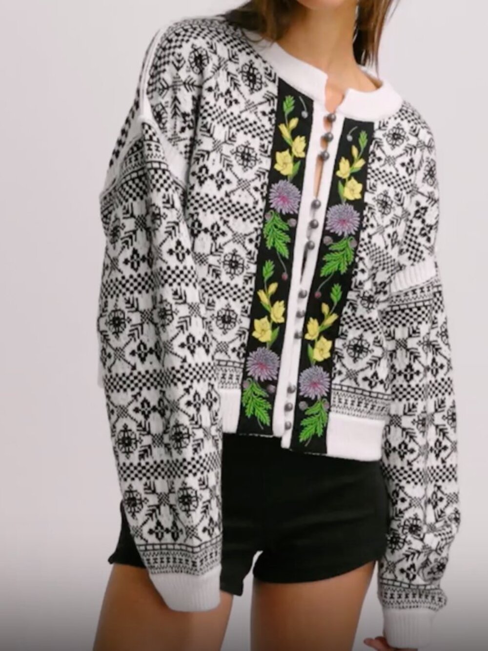 We The Free Nordic Cardi
